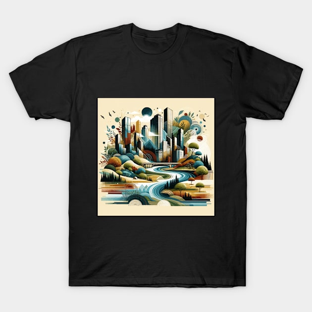 architectural nature T-Shirt by Wavey's